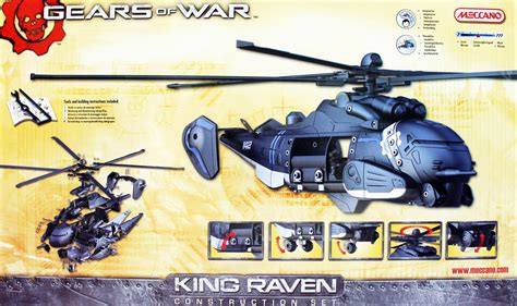 Meccano Gears of War C.O.G King Raven Helicopter Images at Mighty Ape Australia