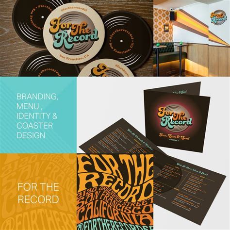 Bar Logo and Menu Design | Menu design, Design, Coaster design