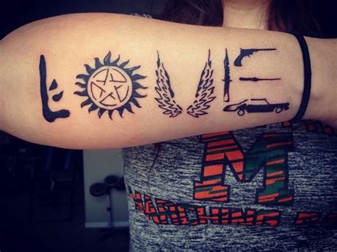 supernatural tattoo | Supernatural tattoo, Tattoos, Incredible tattoos