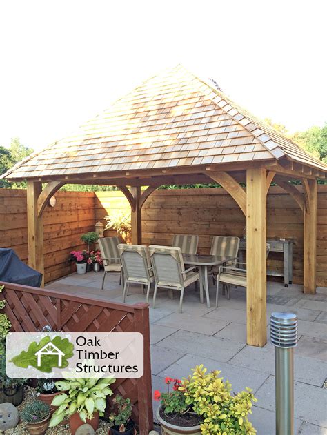 Solid Oak Gazebos - Oak Timber Structures