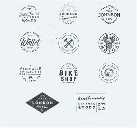 Free Vintage Logo Templates