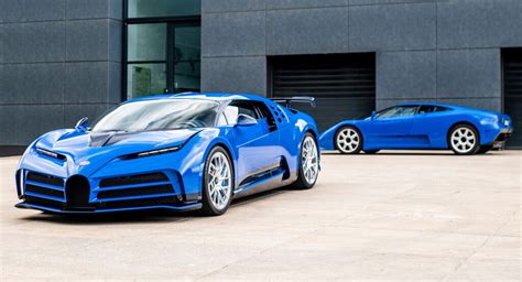 Bugatti Unveils Very First Production Centodieci Finished In EB110 Blue ...