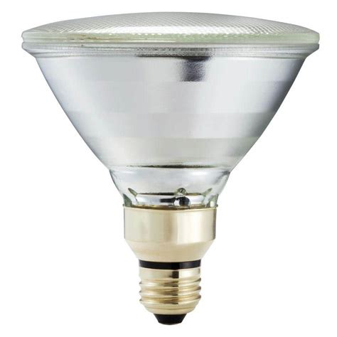 Philips 90-Watt Equivalent Halogen PAR38 Indoor/Outdoor Long Life Spotlight Bulb-421263 - The ...