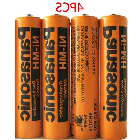 4 Pack Ni-MH 700mAh AAA Rechargeable Battery