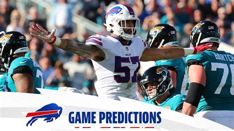 Game Predictions | Bills vs. Jaguars | Week 5