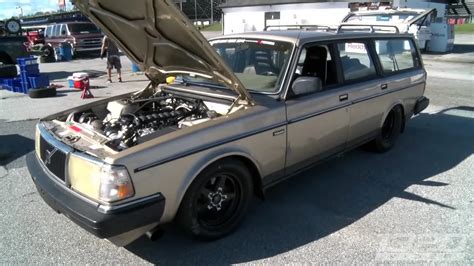 Volvo 240 with a Turbo LSx V8 Goes 8.95 sec – Engine Swap Depot