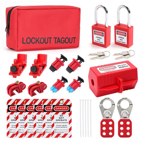 Buy Breaker Lockout Tagout Kit Electrical - Loto Safty Padlock Set Loto ...