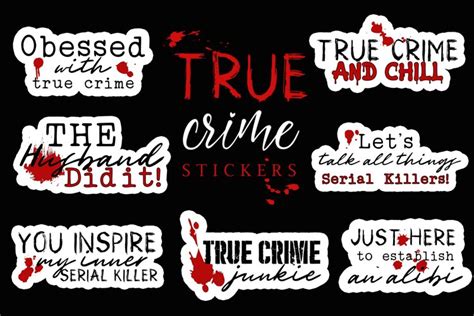 True Crime Stickers (1463596)