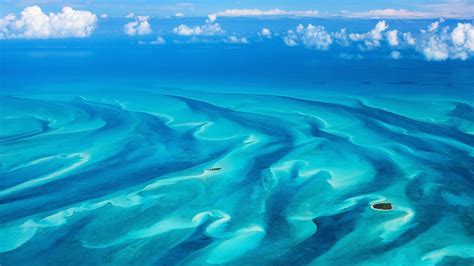 Great Bahama Bank aerial view, Bahamas | Windows 10 Spotlight Images