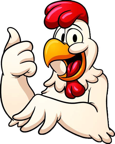 Chicken Cartoon Hd Image Free Png Clipart - Happy Cartoon Chicken Transparent Png - Full Size ...