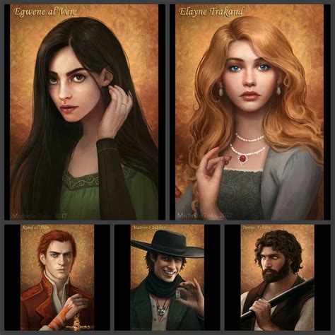 The Wheel of Time Art Gallery on Instagram: “Gorgeous WOT portrait concept art!😃☸ . . . ↪Artist ...