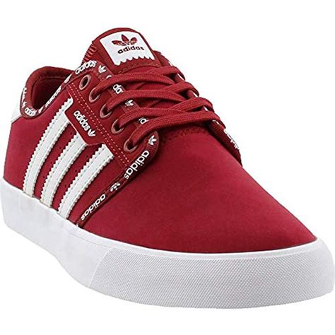 adidas Originals Seeley Fashion Running Shoe in Red for Men - Lyst