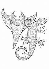 Tribal Pattern Coloring Pages sketch template