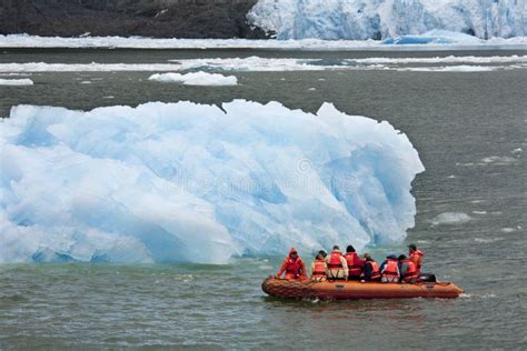 San Rafael Glacier in Patagonia - Chile Editorial Stock Photo - Image ...