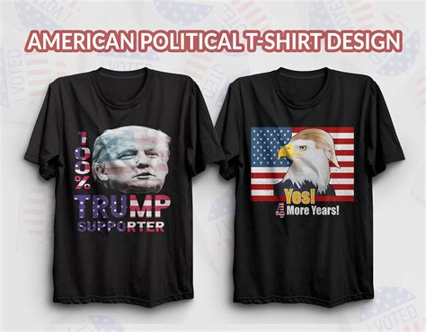 American political t-shirt design on Behance