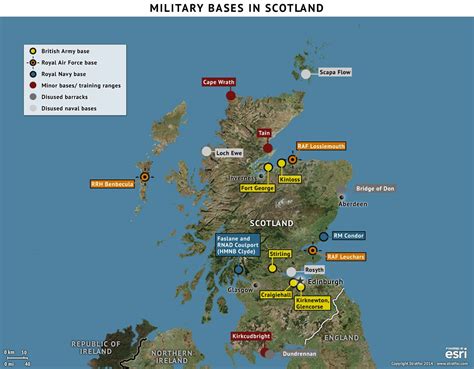 Uk Military Bases Map