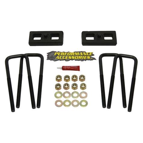 Performance Accessories® - Lifted Blocks and U-Bolts