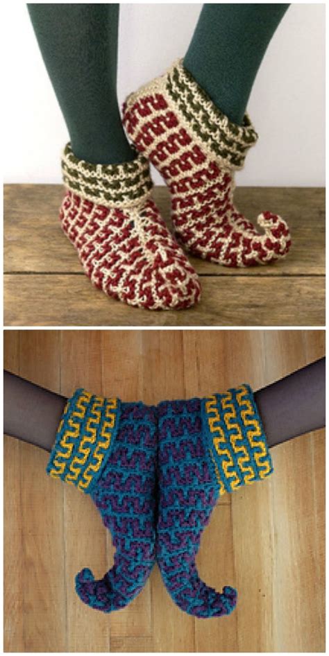 Elf Slippers Free Pattern - Crochet And Knitted | The WHOot | Crochet ...