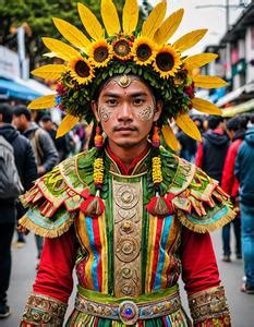 Panagbenga Festival Costume Diy Face Swap ID:1551812