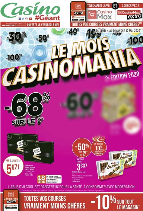 Géant Casino Catalogue - 04.05 - 17.05.2020 | Rabato