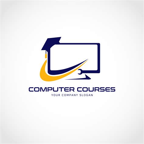 Computer Courses Logo 660676 Vector Art at Vecteezy