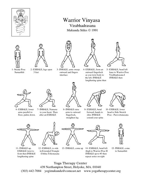 Warrior yoga sequence - senturinwriter