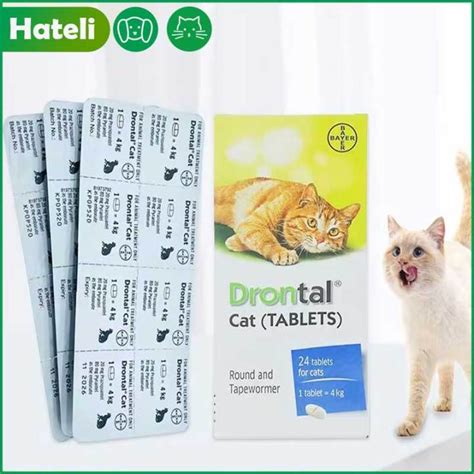 BAYER Drontal Tablet for Cats Deworming Toundworms Tapeworms Treatment All Life Stages Cat | Lazada