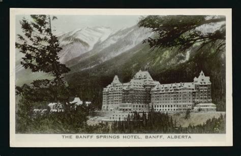 34 Historical Banff Springs Hotel Images - Travel Banff Canada