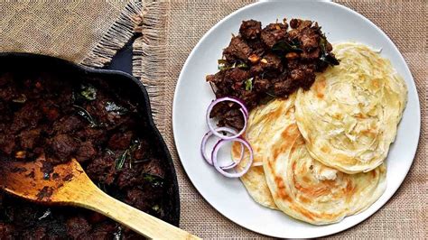 parotta with beef curry specially for food lovers | Food videography | chanceless combination ...