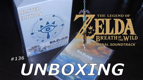 The Legend of Zelda: Breath of the Wild Original Soundtrack [Limited Edition] - Unboxing #136 ...