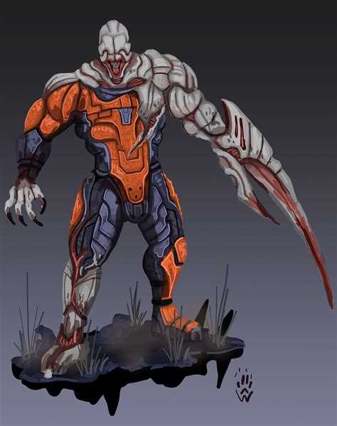 Flood infected Spartan Tyr - Halo/Smite by Wolfdog-ArtCorner on DeviantArt