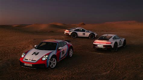 Historic decorative wraps for the 911 Dakar - Porsche Newsroom CH