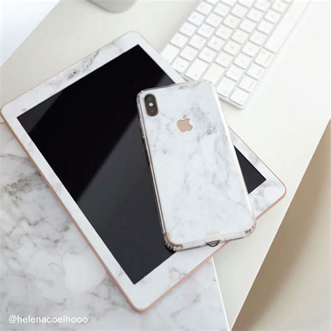 White Marble iPhone 8 Plus Skin + Case - Uniqfind