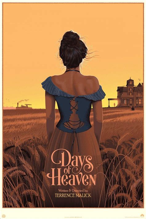 Days Of Heaven – Poster - Canvas Print - Wooden Hanging Scroll Frame - Decor Your Home