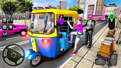 Tuk Tuk Auto Rickshaw Driving Games - Permainan Tuk Tuk Becak Bajaj ...