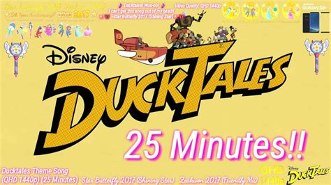 Ducktales Theme Song (QHD 1440p) (25 Minutes) - YouTube