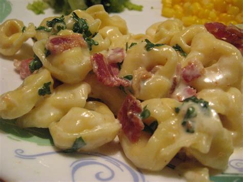 Yummy to My Tummy: Tortellini Carbonara