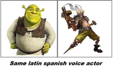 Junkrat Shrek | Same Voice Actor | Know Your Meme