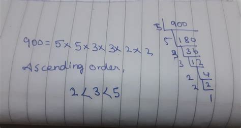 900 as a Product of Prime Factors in Index Form - NataleekruwSawyer