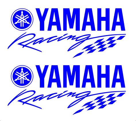 2pcs Yamaha Racing Logo Decals Stickers for Motorcycle Fairing - Etsy