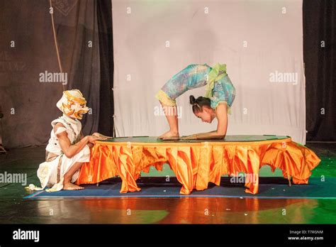 Battambang circus, Cambodia Stock Photo - Alamy