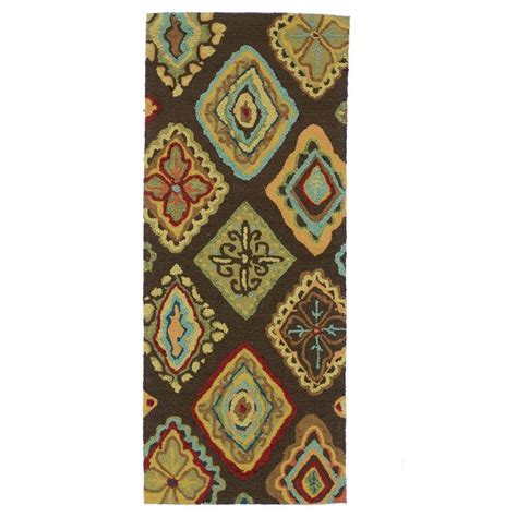 Loloi Rugs Olivia Lifestyle Collection Brown/Multi 2 ft. x 5 ft. Rug ...