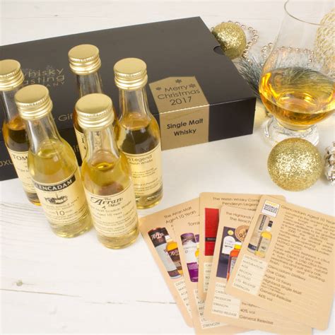 Christmas Whisky Gift Set By Whisky Tasting Company