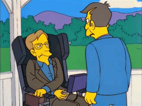 Stephen Hawking Simpsons GIF - StephenHawking Simpsons - Discover ...