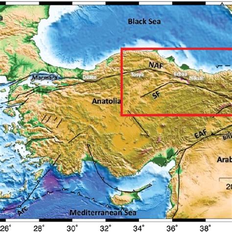 (PDF) Seismic hazard assessment of the central North Anatolian Fault (Turkey) from GPS-derived ...