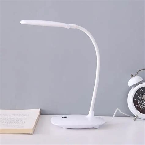 LED USB Charging LED Desk Read Lamp USB Powered Study Foldable Bendable ...