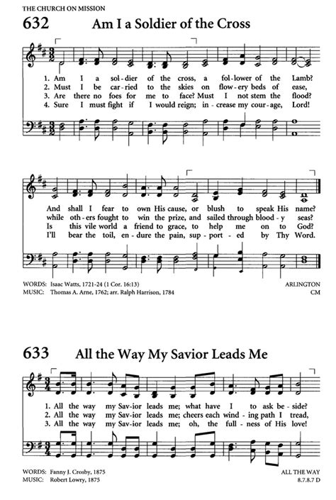 Celebrating Grace Hymnal 632. Am I a soldier of the cross | Hymnary.org