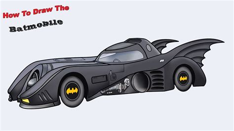 How To Draw Batman Car