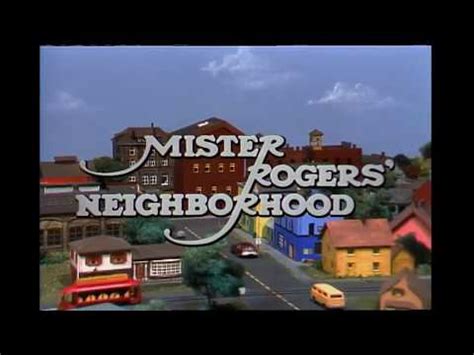 Mister Rogers' Neighborhood: Opening Theme - YouTube in 2020 | The ...