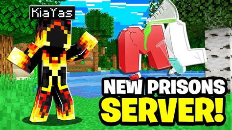 MY BRAND *NEW* MINECRAFT OP PRISONS SERVER of 2021 ⛏️! | Minecraft ...